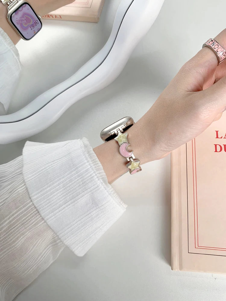 Pearl Apple Watch Band Woman