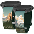 National Parks Rocky Mountain HD Watchband for Samsung, Garmin, Fossil, and More - Arleathercraft Rocky Mountain / 20mm / Short