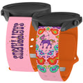 Zodiac Collection HD Watchband for Samsung, Garmin, Fossil, and More - Arleathercraft Sagittarius / 20mm / Short