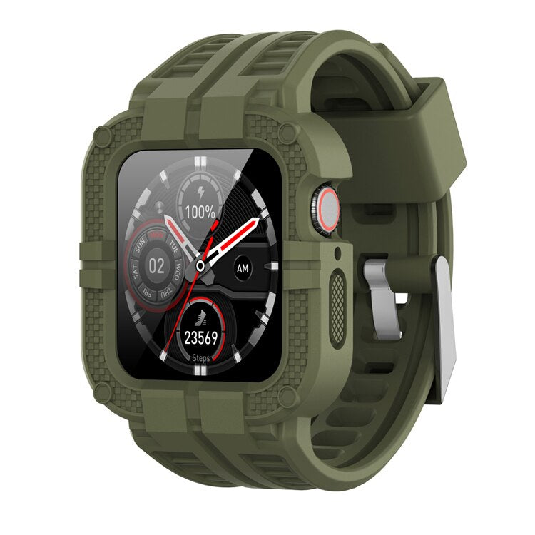 Silicone Apple Strap+Case