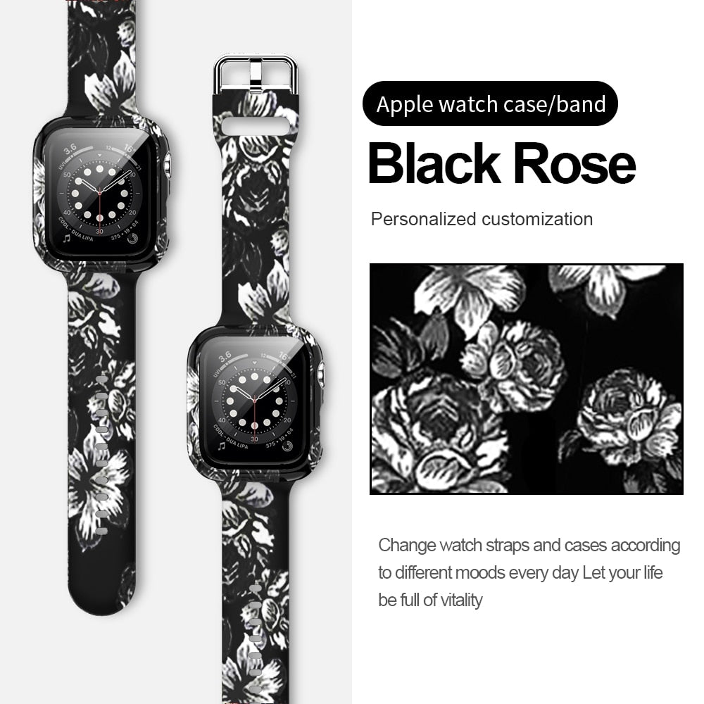 Strap with case for Apple Watch Band