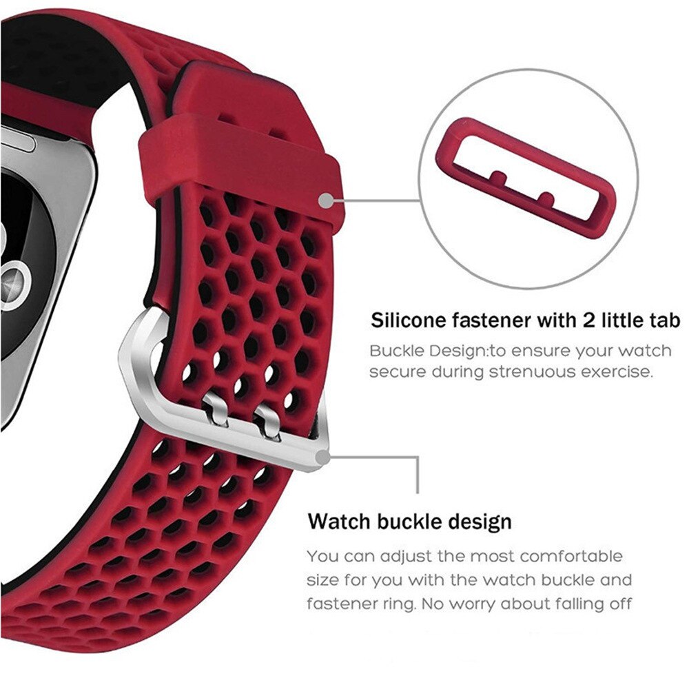 Silicone Apple Watch Band