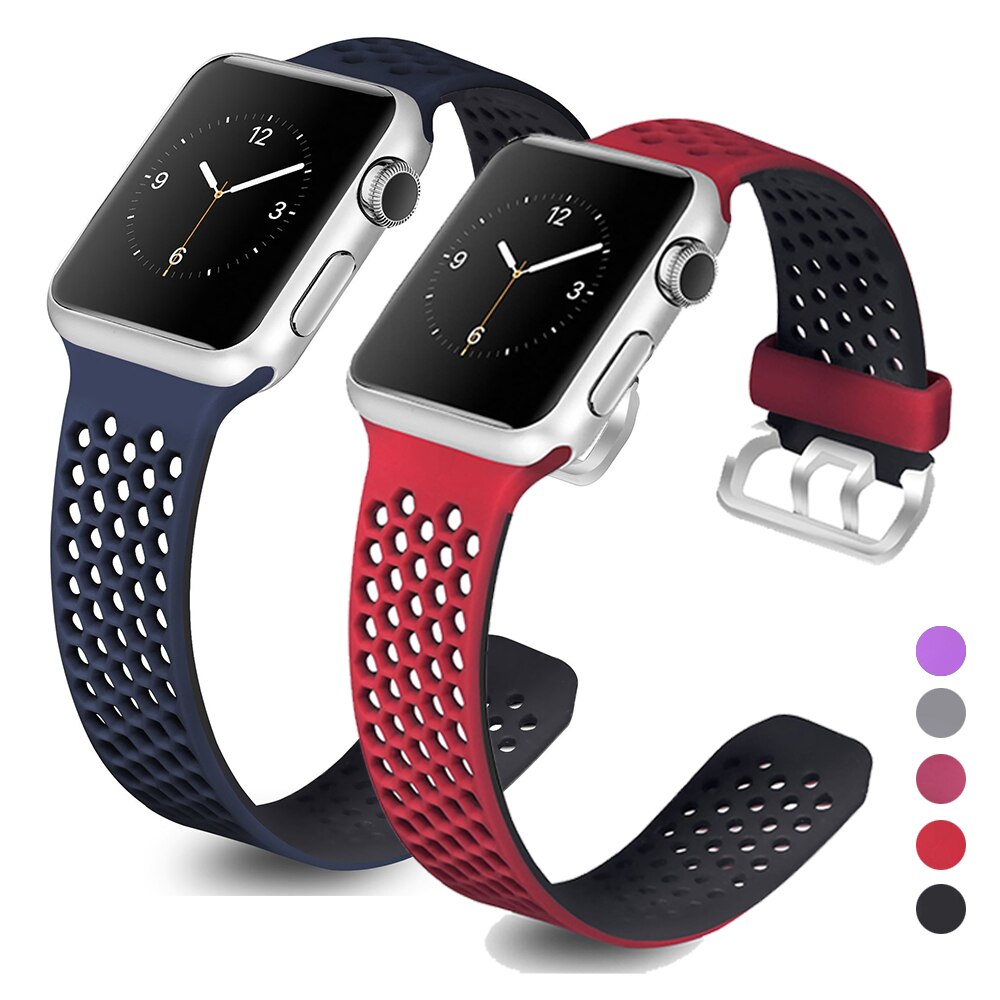 Silicone Apple Watch Band