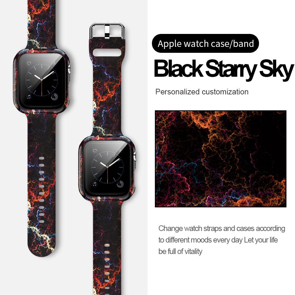 Strap with case for Apple Watch Band