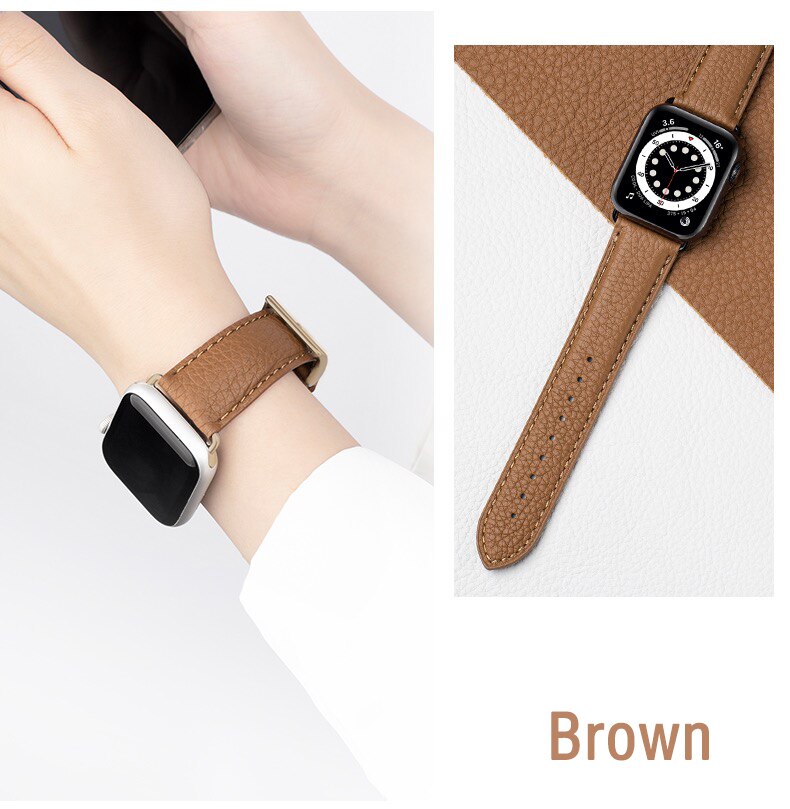 Genuine Leather Loop Apple Watch Band