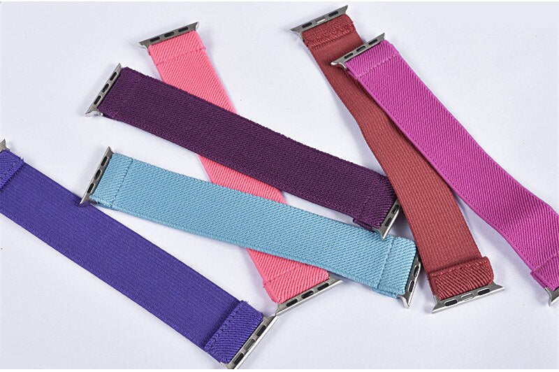 Scrunchie Elastic Apple Watch Strap