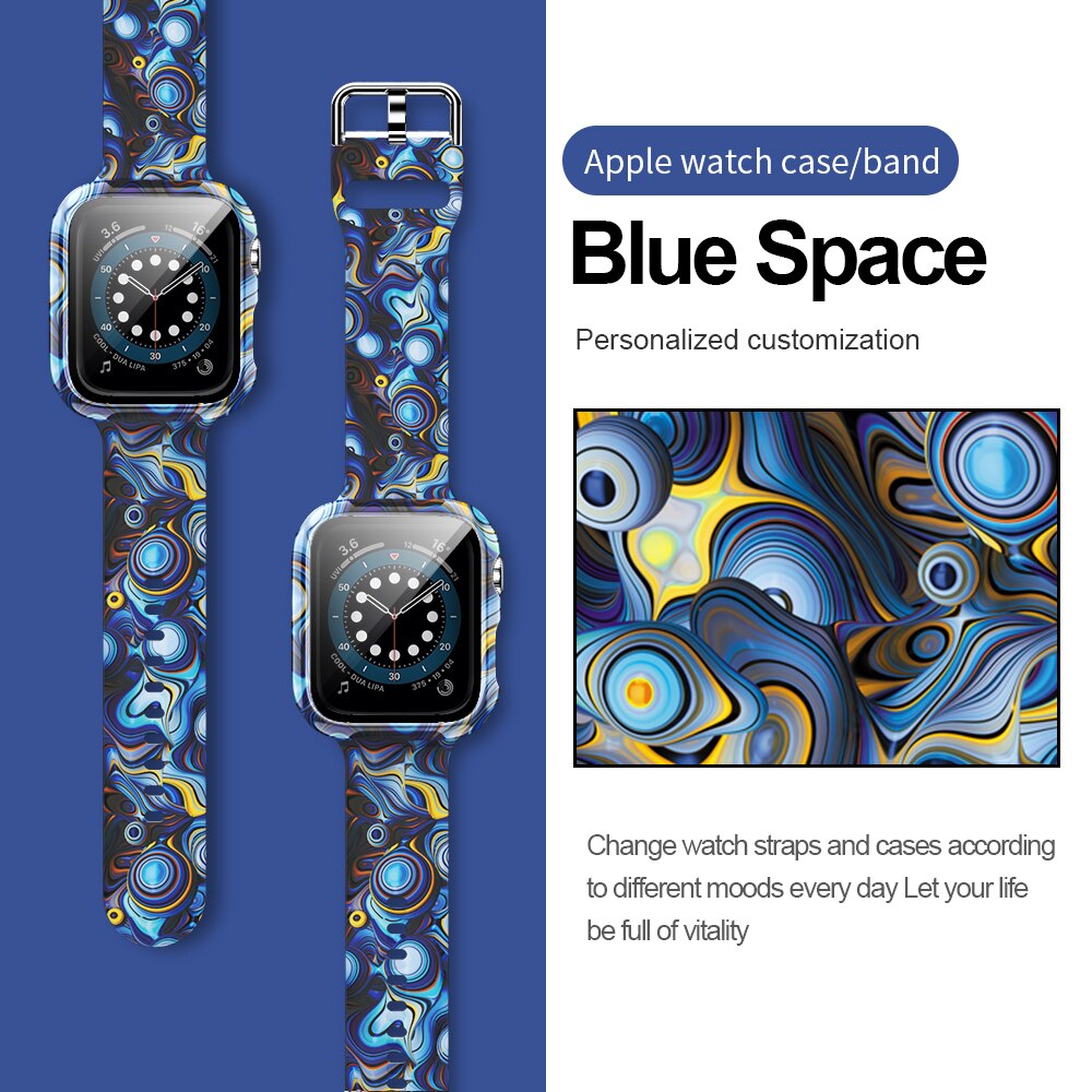 Strap with case for Apple Watch Band