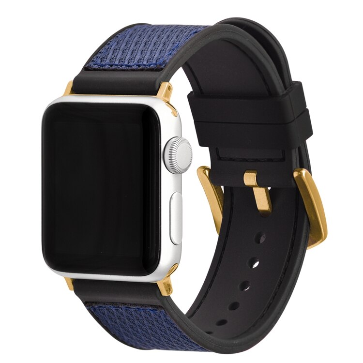 Silicone + Nylon Apple Watch Band