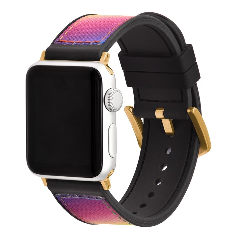 Silicone + Nylon Apple Watch Band