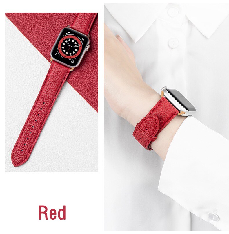 Genuine Leather Loop Apple Watch Band