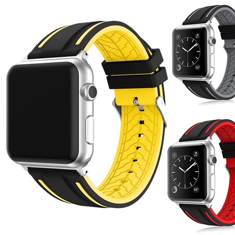 Sport Soft Silicone Strap For Apple Watch