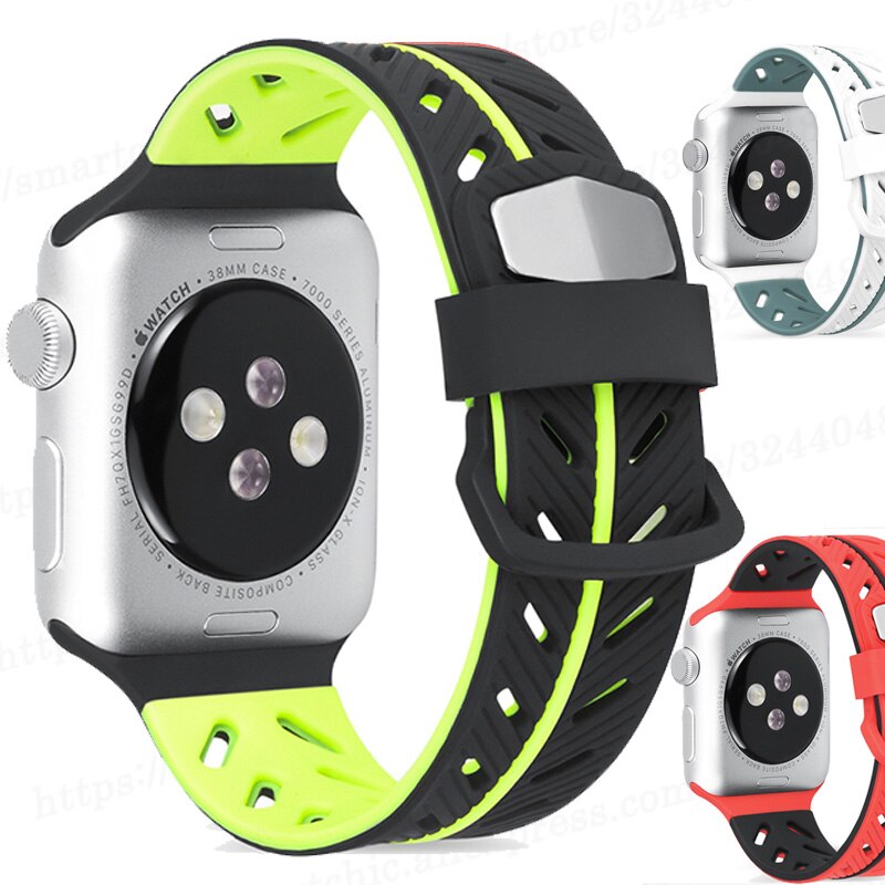Sport Soft Silicone Strap For Apple Watch