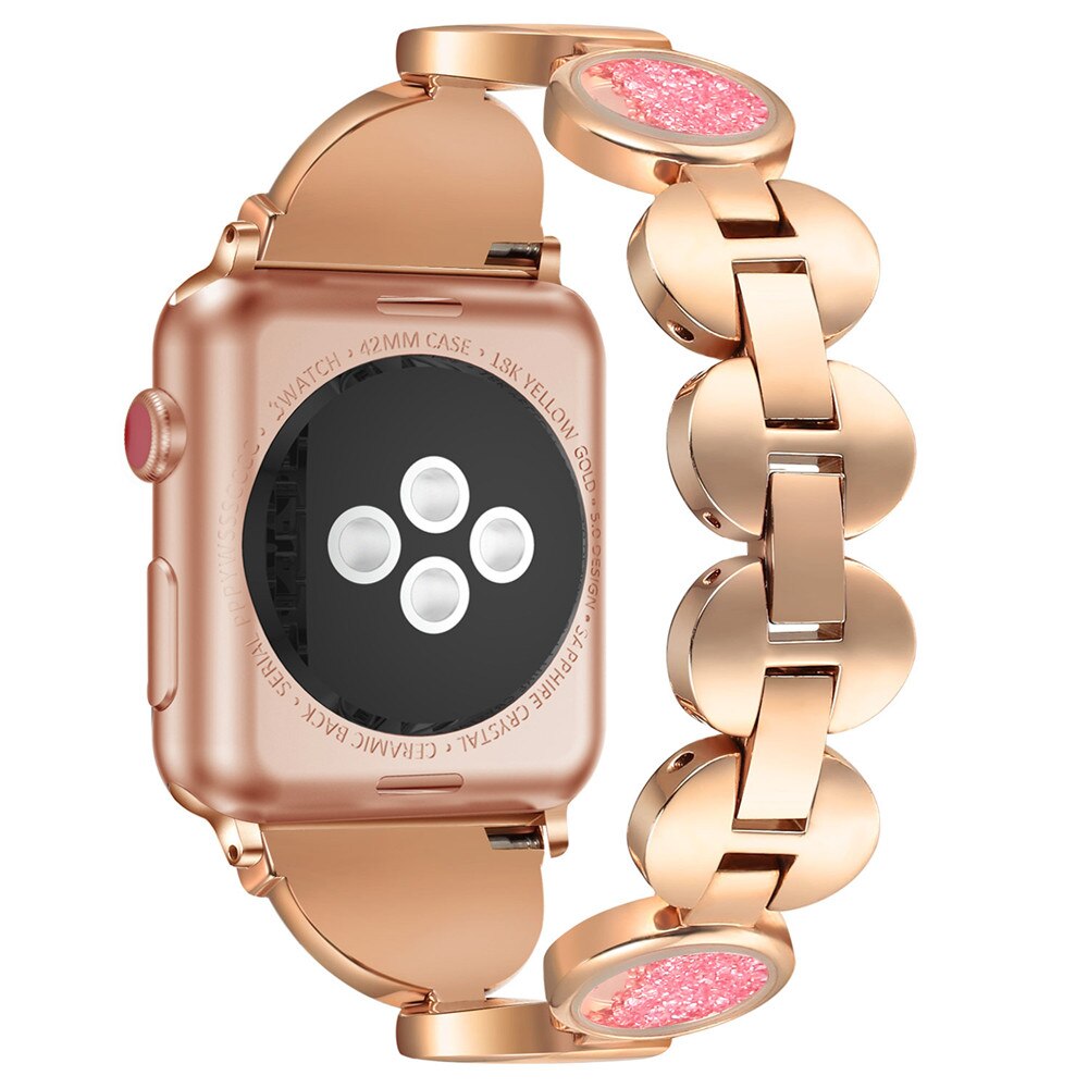 Apple Watch Stainless Steel Diamond Band Strap
