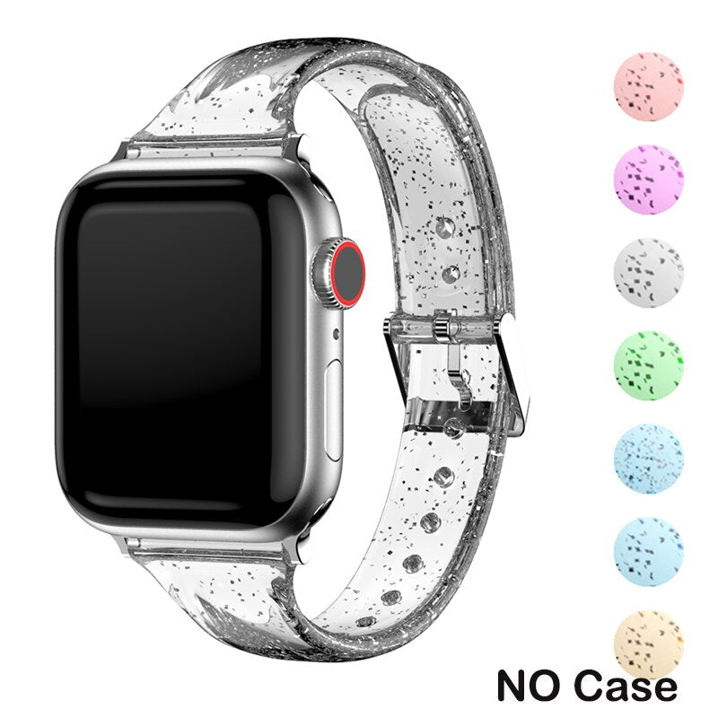 Sport Strap+case for Apple Watch Band