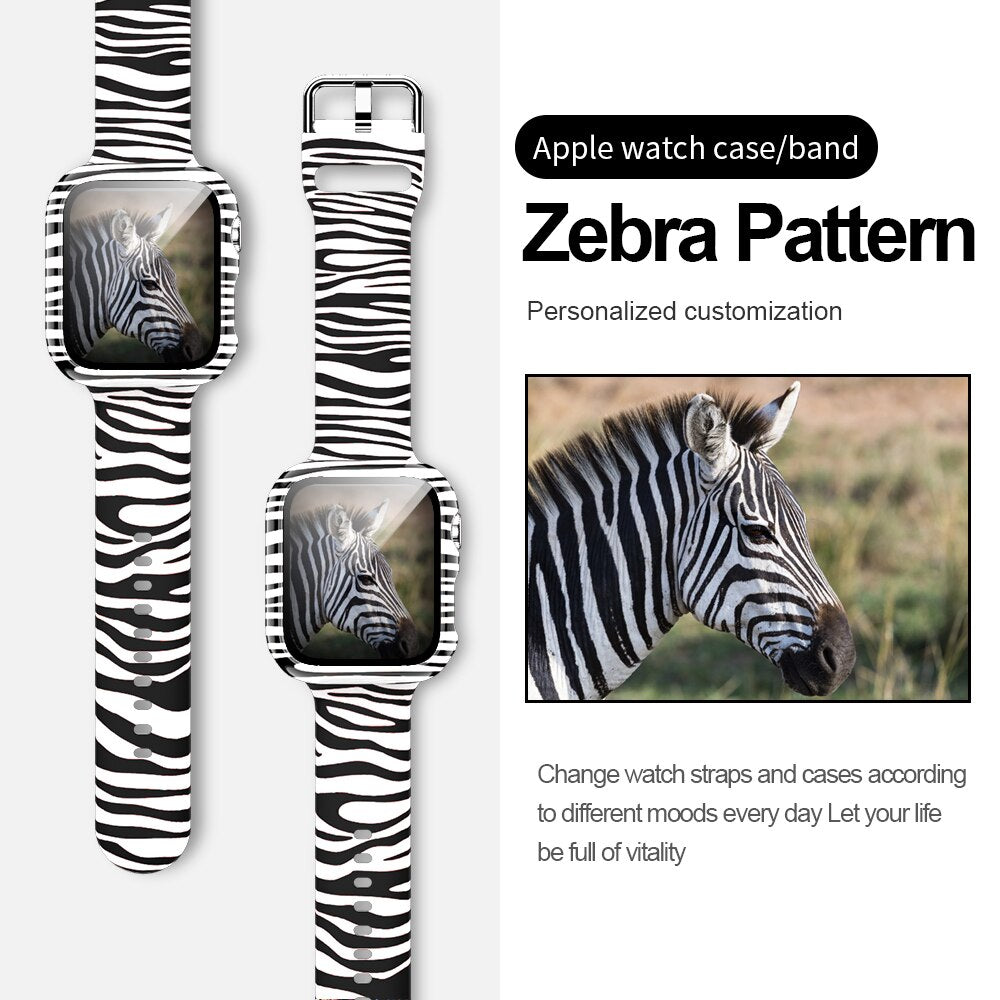 Strap with case for Apple Watch Band