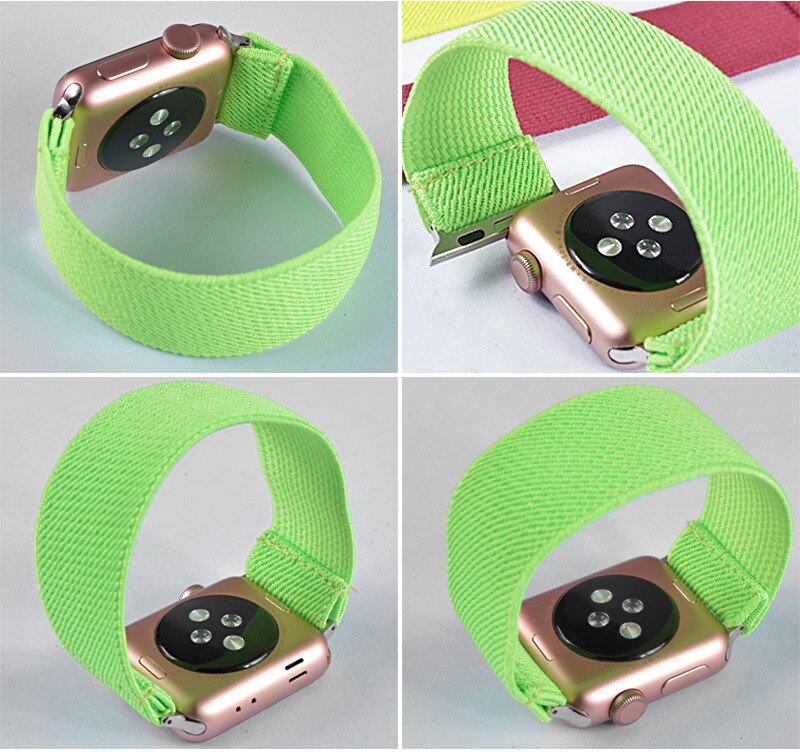 Scrunchie Elastic Apple Watch Strap