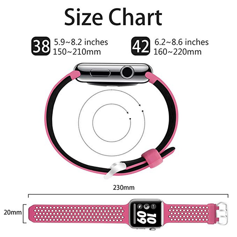 Silicone Apple Watch Band
