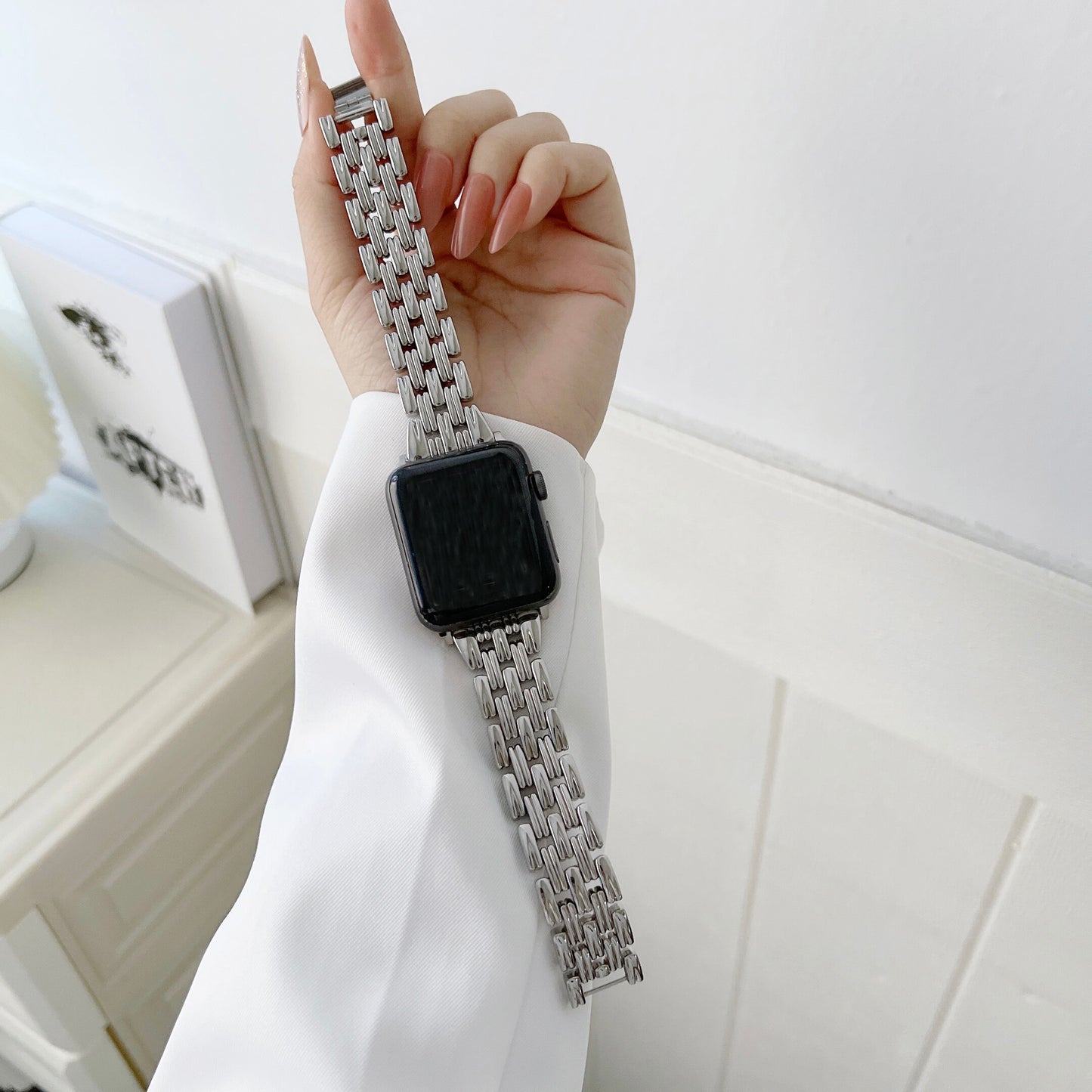 Apple Watch Steel Luxury Diamond strap
