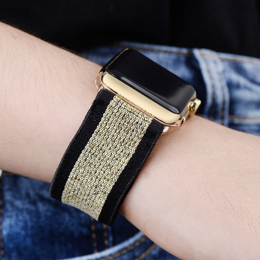 Scrunchie Elastic Apple Watch Strap
