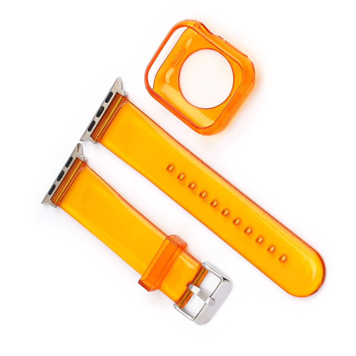 Silicone Apple Watch Band + Case