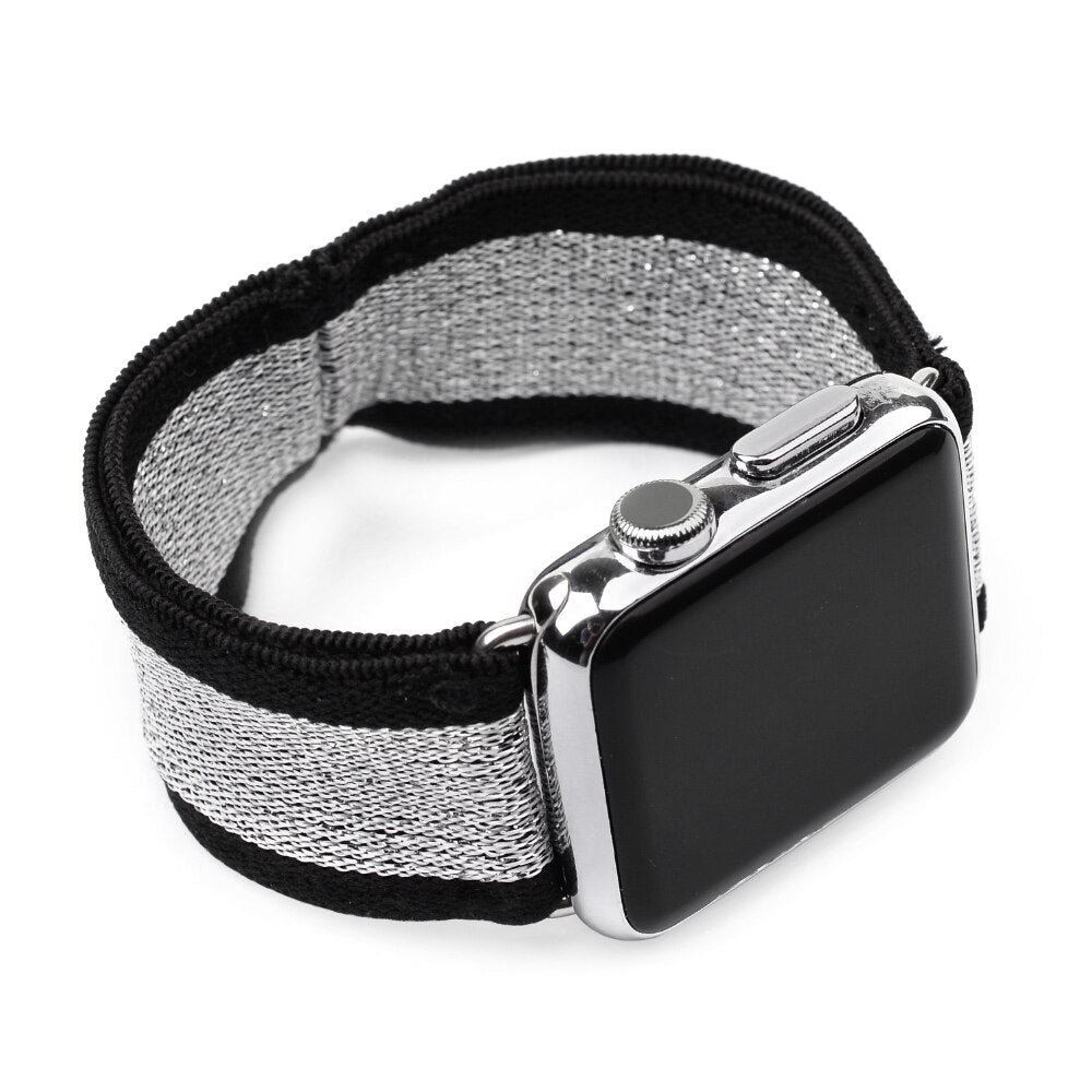 Scrunchie Elastic Apple Watch Strap