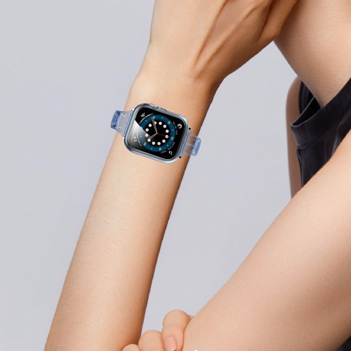 Sport Strap+case for Apple Watch Band