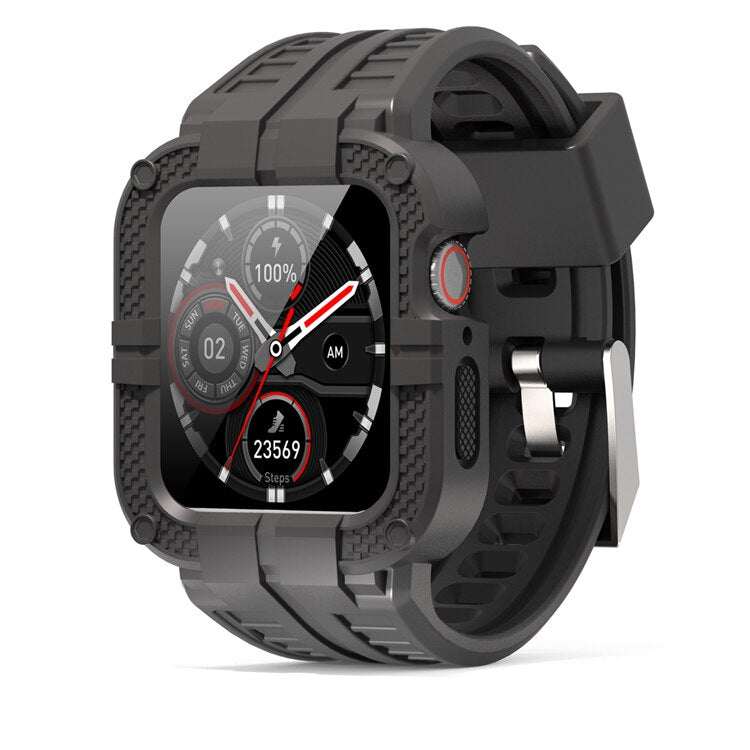 Silicone Apple Strap+Case