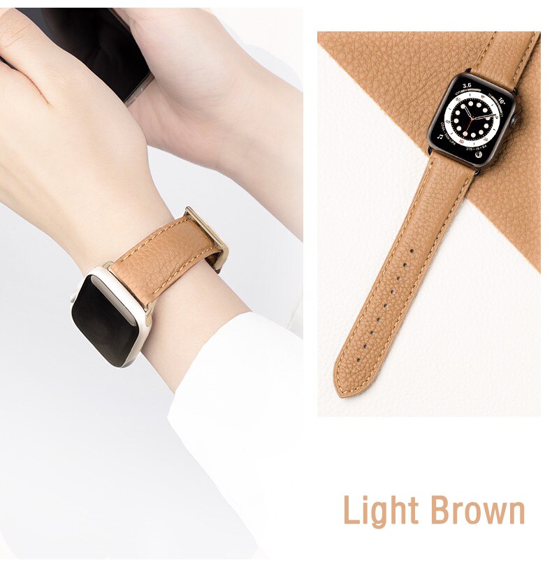 Genuine Leather Loop Apple Watch Band
