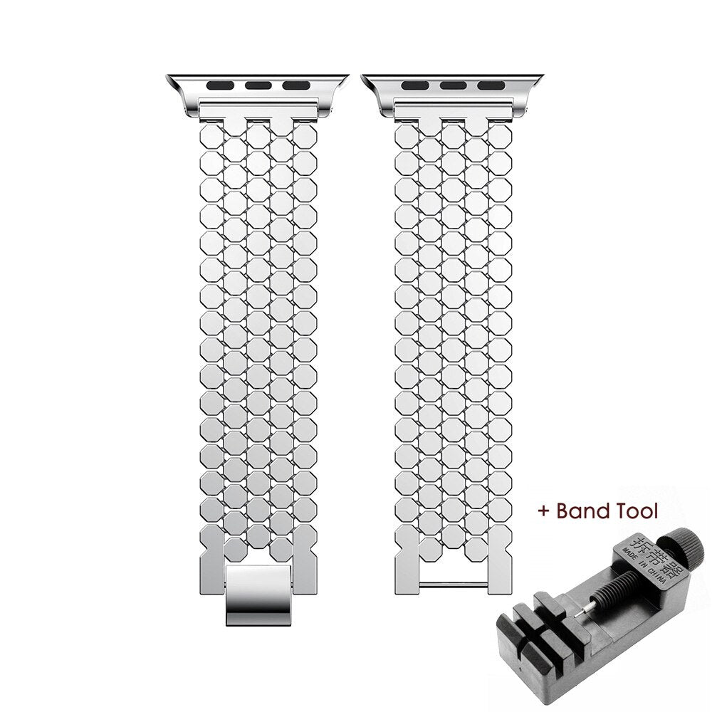r Apple Watch Steel Bracelet/Strap