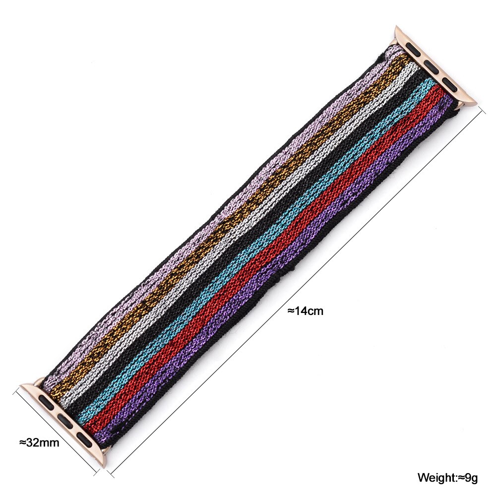 Scrunchie Elastic Apple Watch Strap