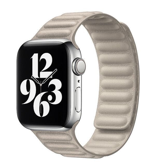 Strap for Apple Watch Leather Loop Watchband Bands