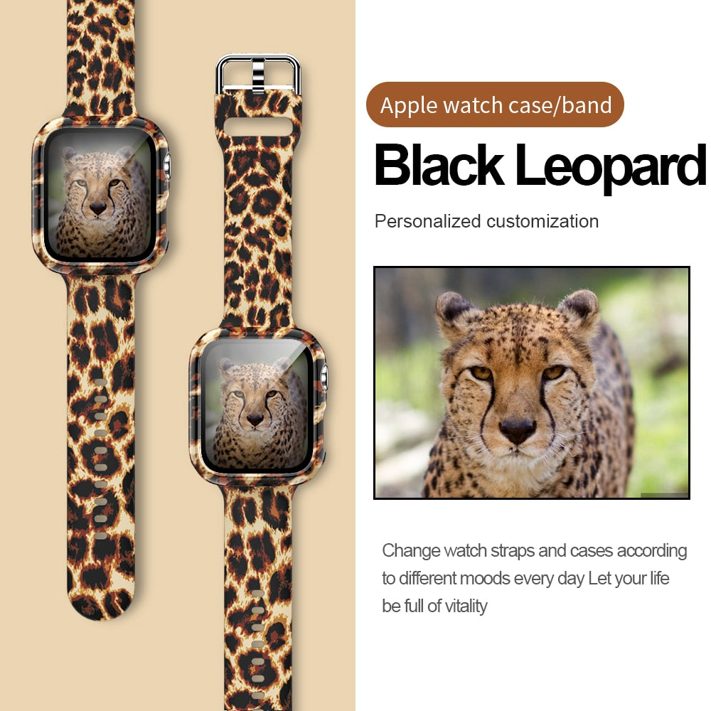 Strap with case for Apple Watch Band