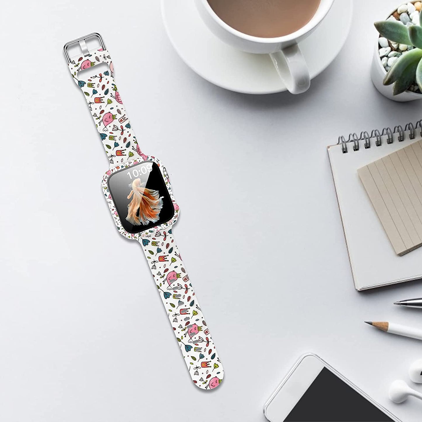 Strap with case for Apple Watch Band