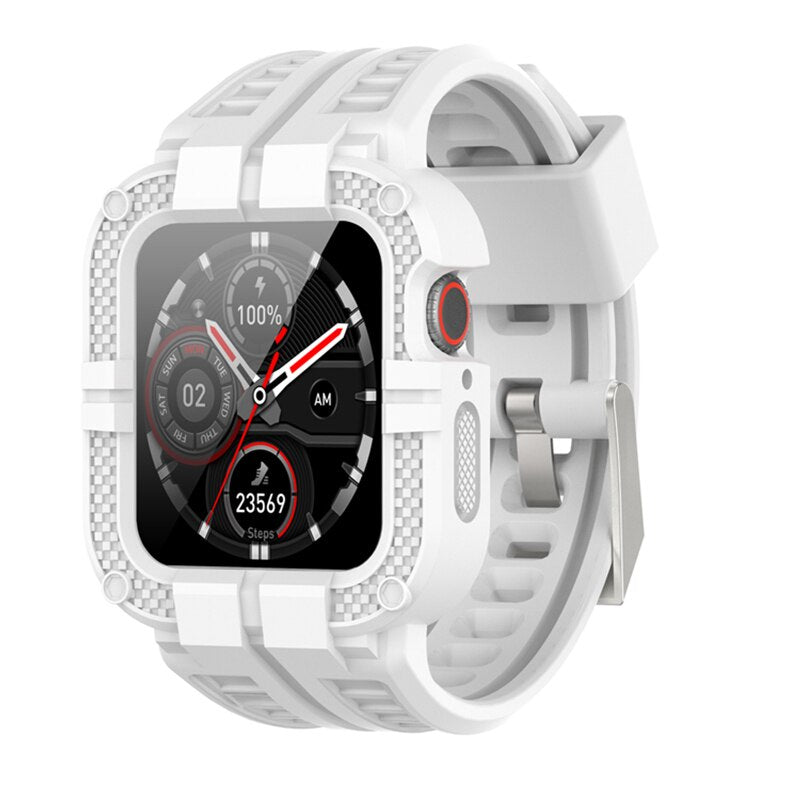 Silicone Apple Strap+Case