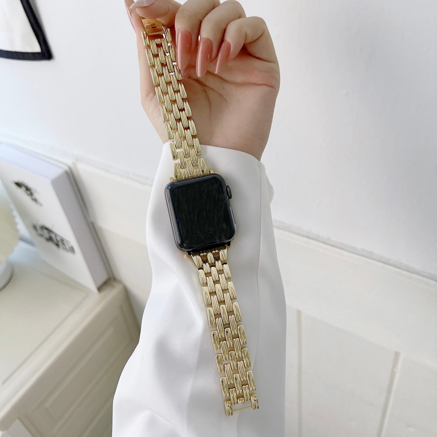 Apple Watch Steel Luxury Diamond strap