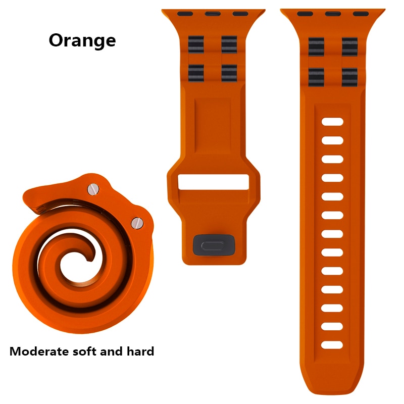 Fluorine Rubber Apple Watch Strap