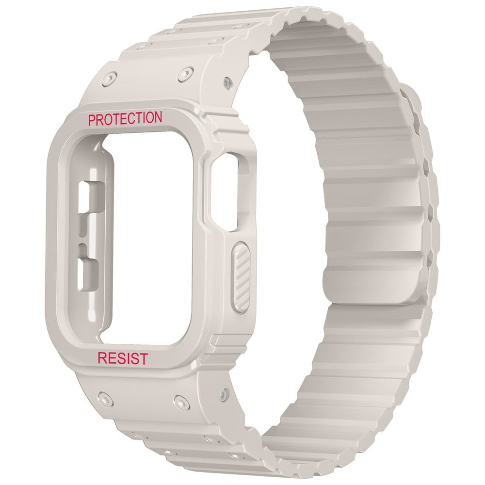 Magnetic Apple Watch Band + Case