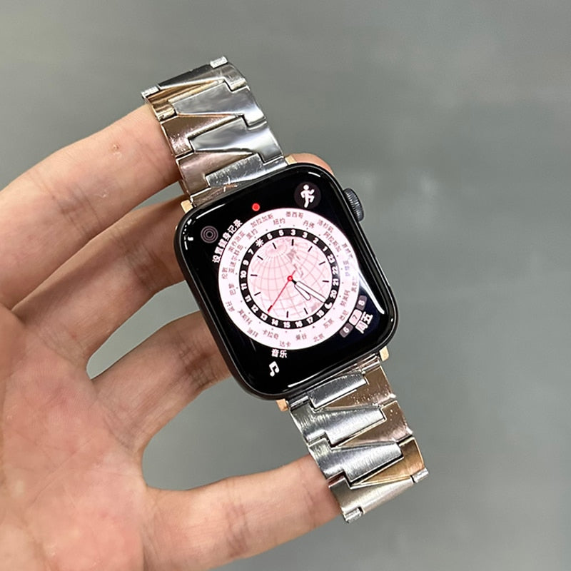 Stainless Steel Apple Watch Band