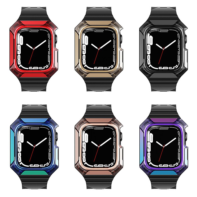 TPU Case+Strap for Apple Watch Band