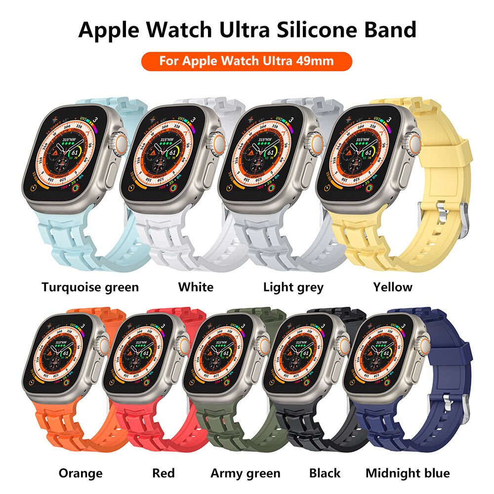 Silicone Strap Band for Apple Watch band/Strap.