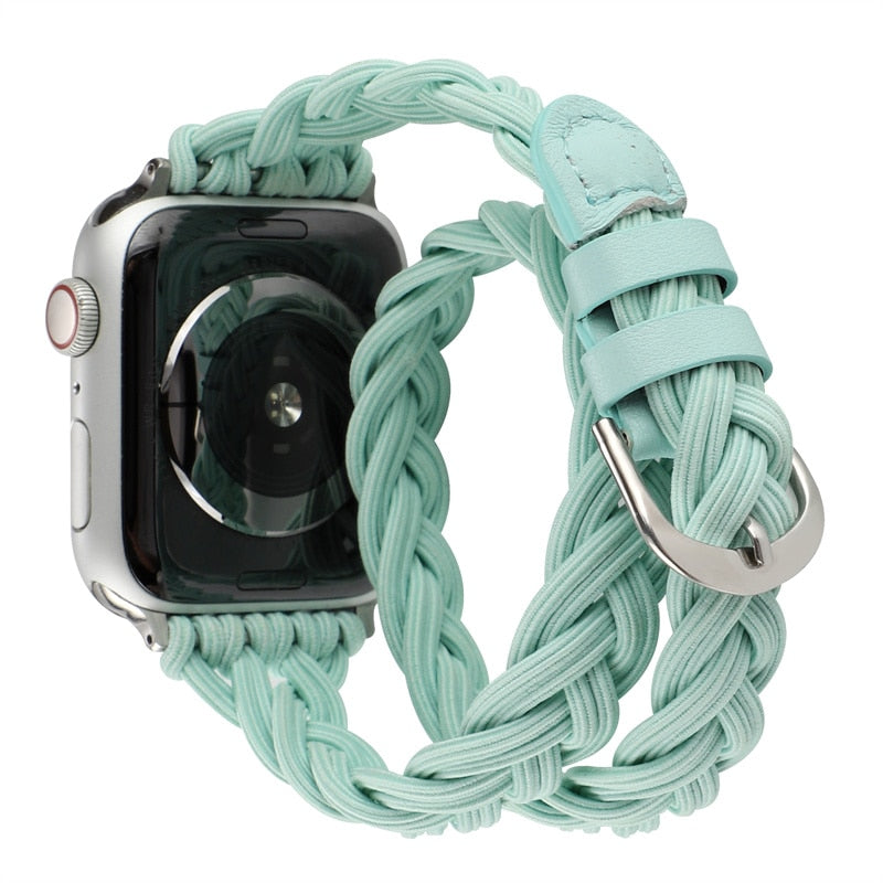 Double Wrap Nylon Apple Watch Strap
