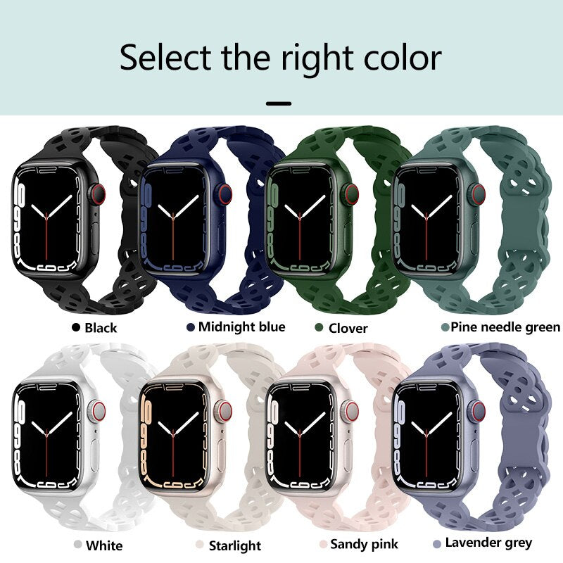 Silicone Strap Apple Watch Band