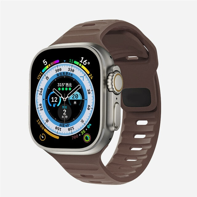 Silicone Sport Apple Watch Band
