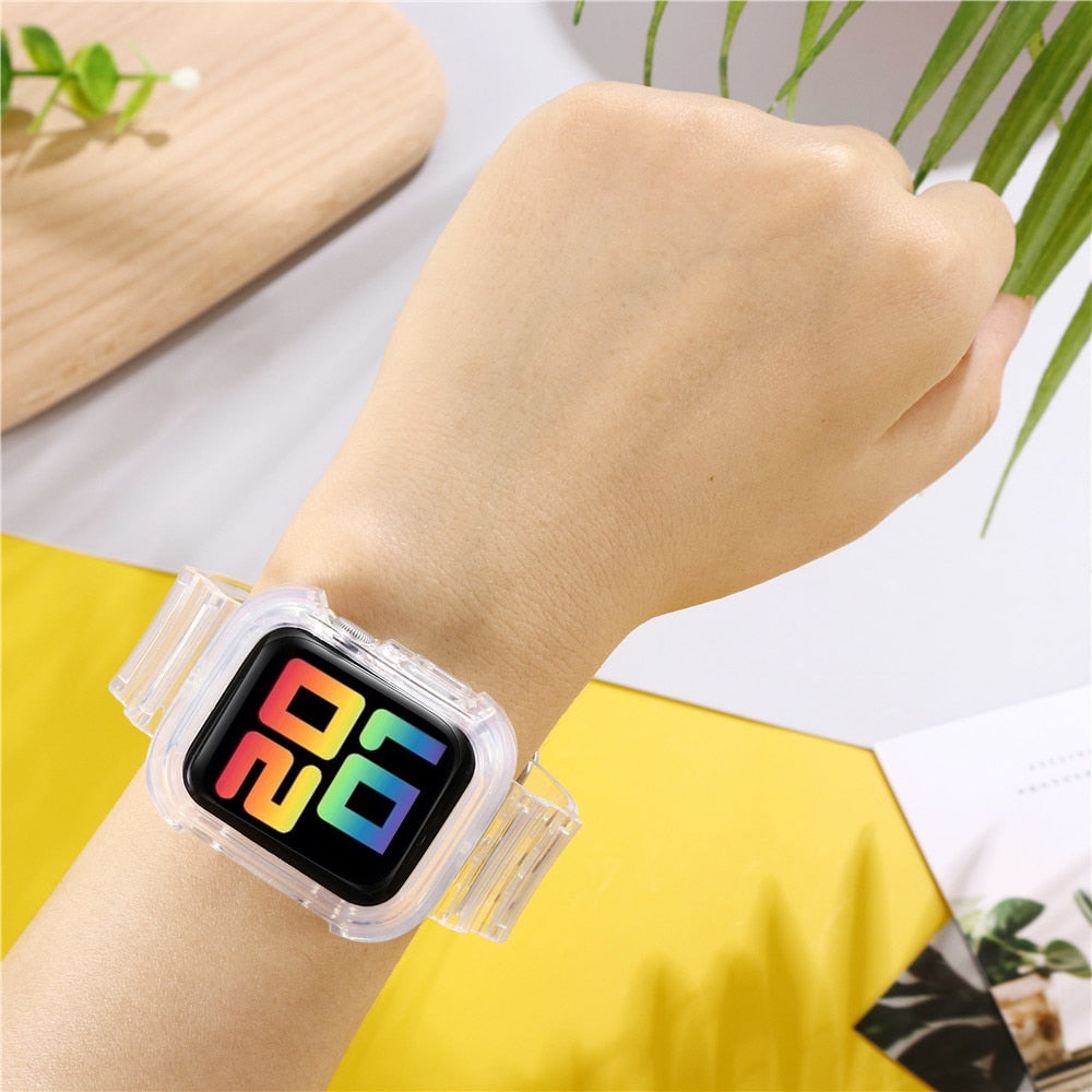 Silicone Strap for Apple Watch 8 Band/Strap