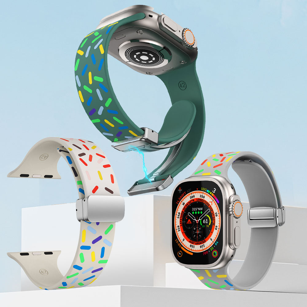 Silicone Apple Watch Bracelet