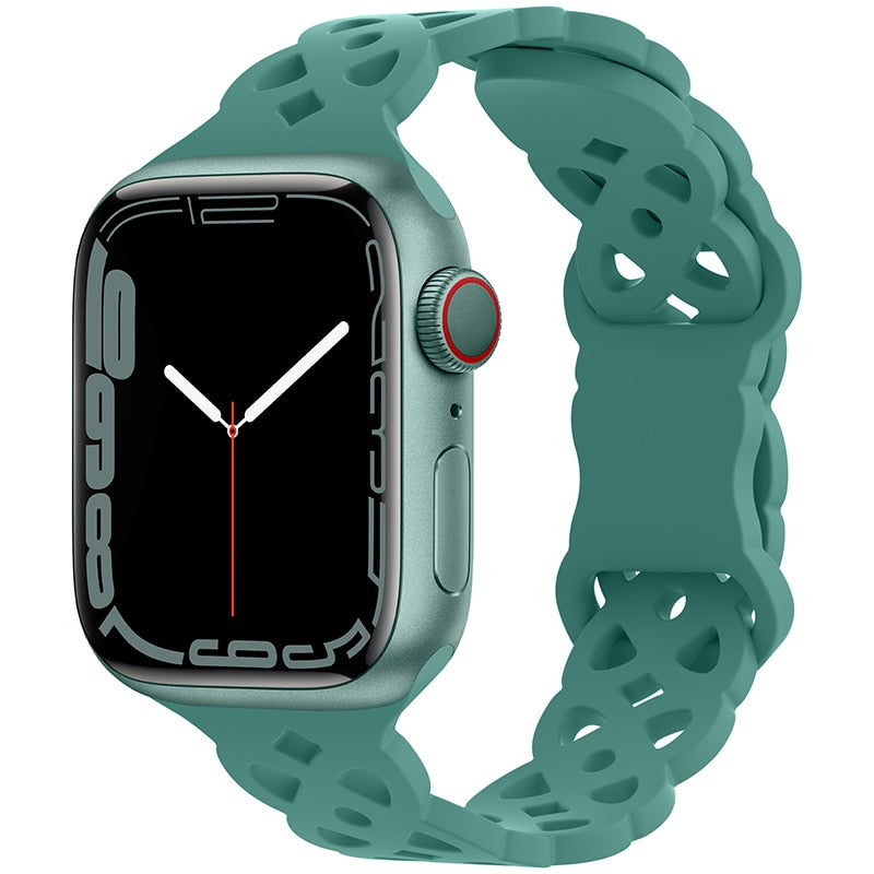 Silicone Strap Apple Watch Band