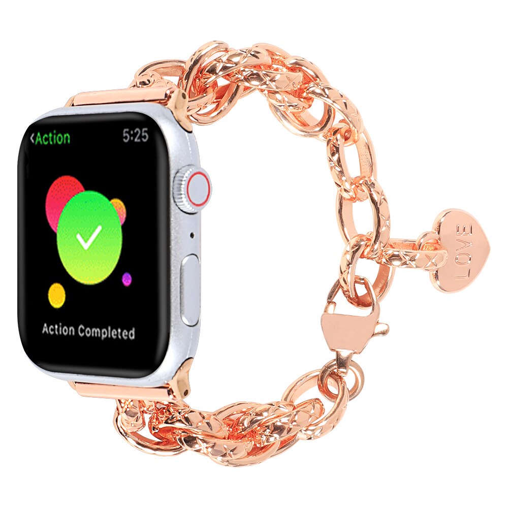 Steel Strap For Apple Watch Luxury Bracelet