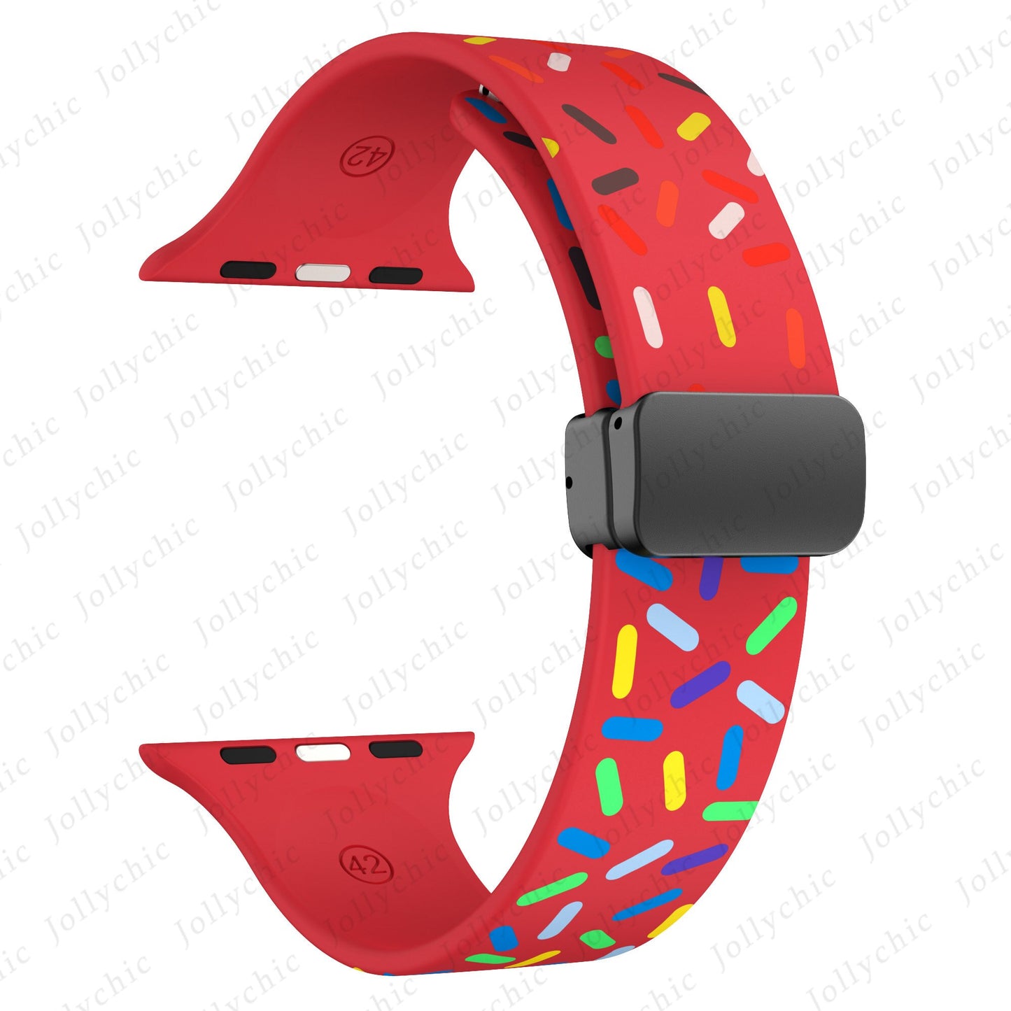 Silicone Apple Watch Bracelet