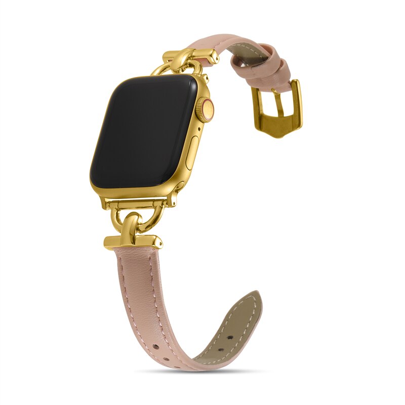 Apple Watch Leather Slim Band