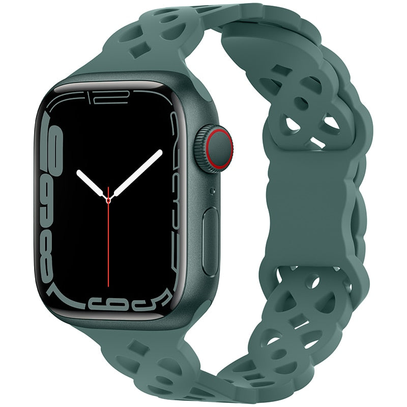 Silicone Strap Apple Watch Band